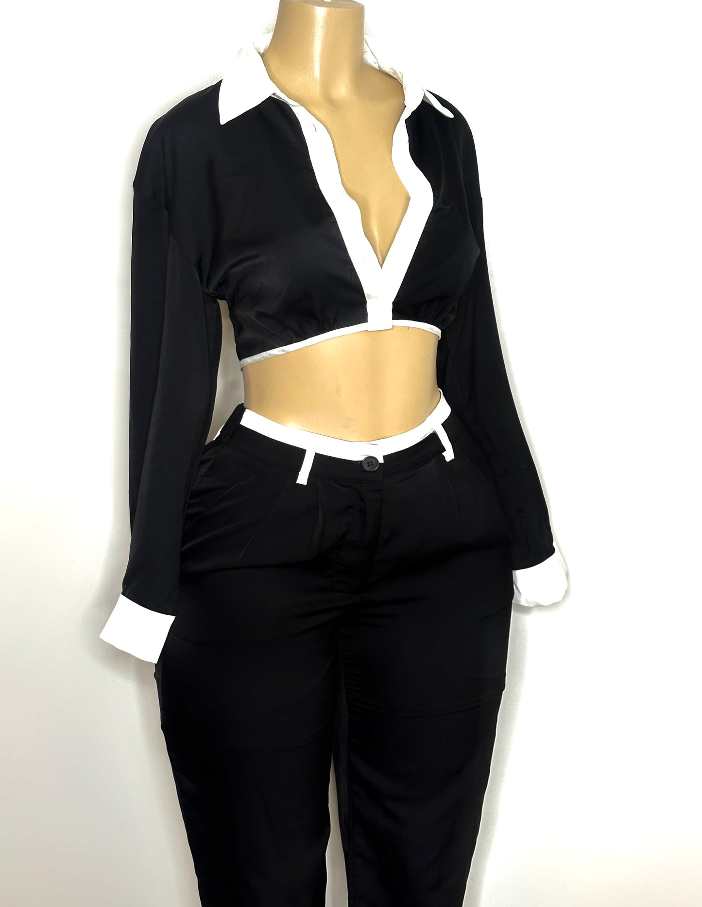 Mafiosa Silk Pant Set