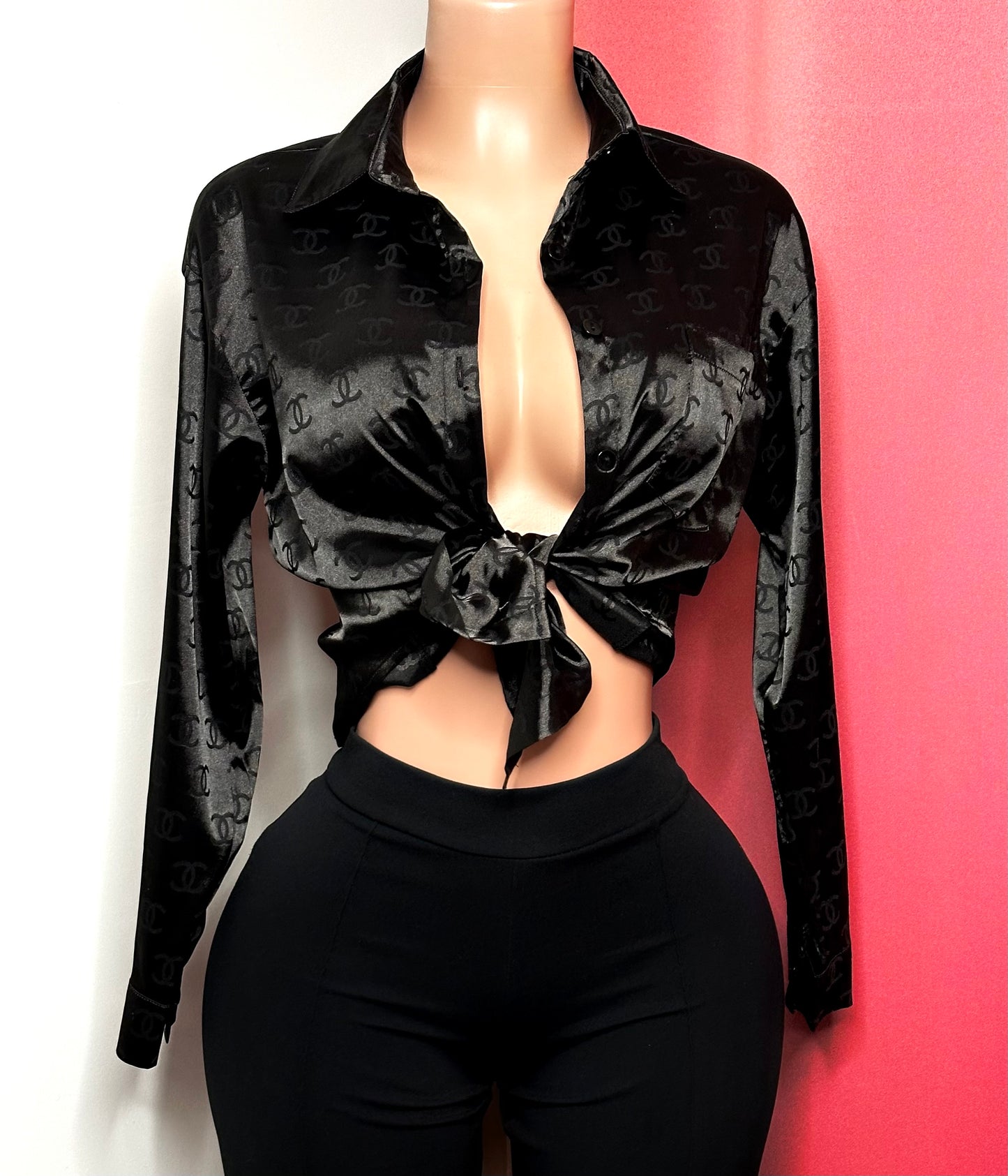 CC SILK BLOUSE
