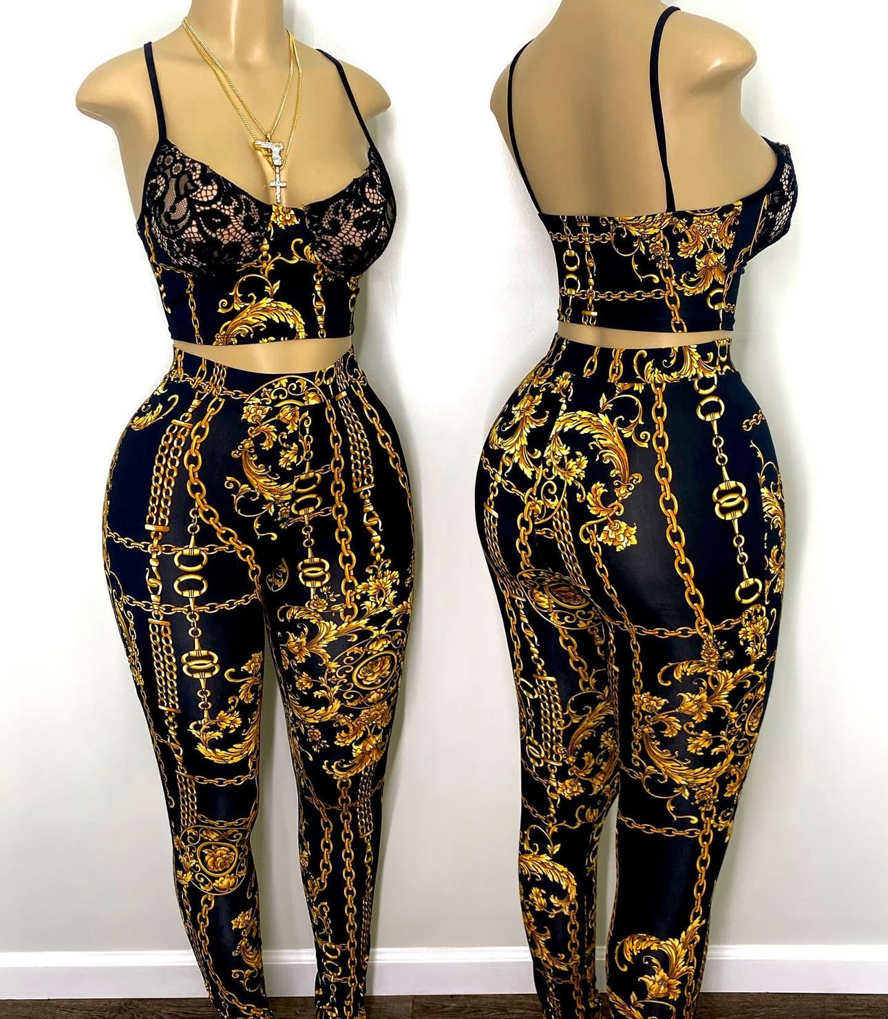 Buchona Lace Pant Set