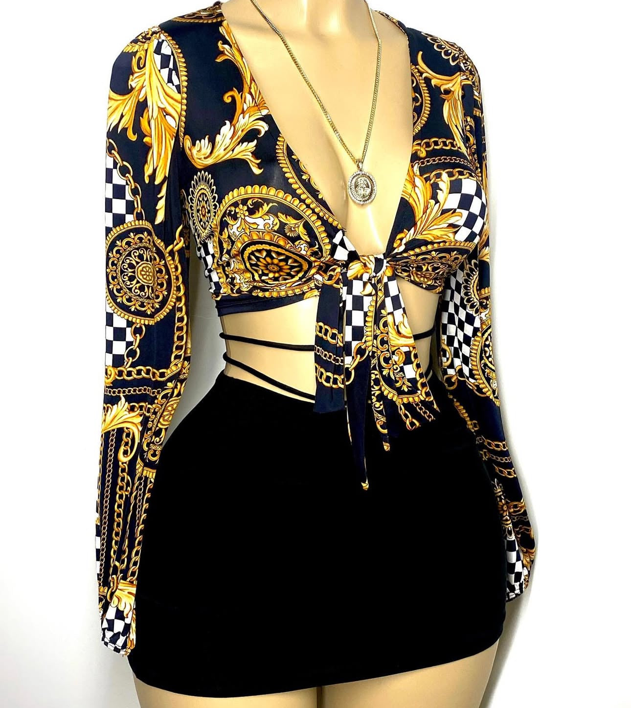 Cuban Tie Top