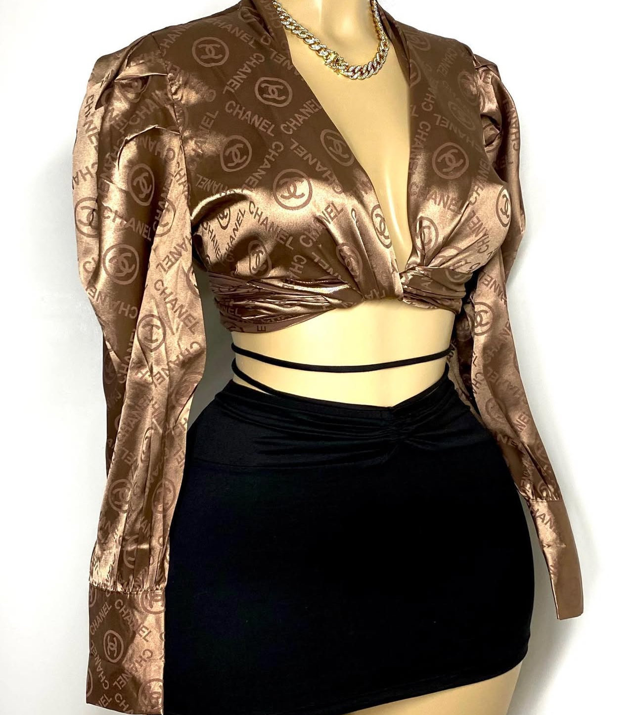 CC SILK BLOUSE