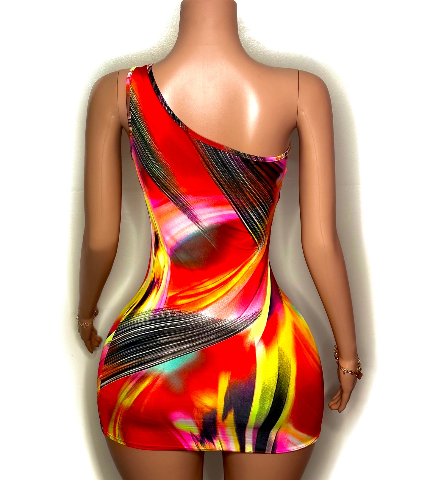 EYE OF THE STORM MINI DRESS
