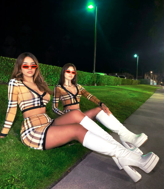 BB London Skirt Set