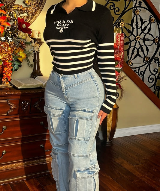 Milan Ribbed Top